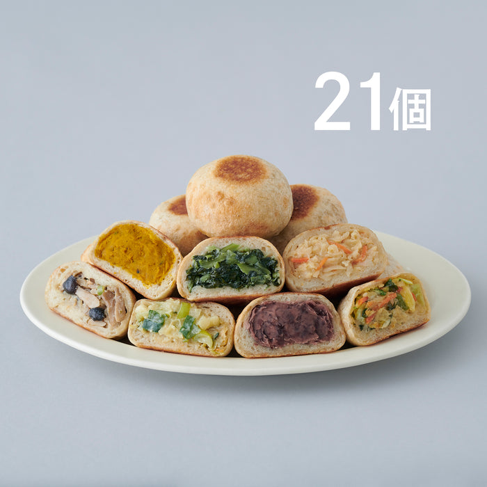 Set of 21 standard oyaki